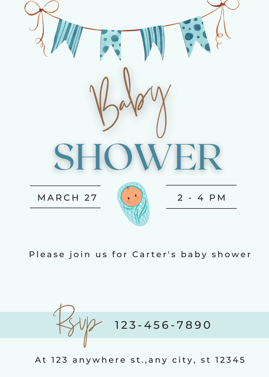 Baby Shower Invitation Bundle